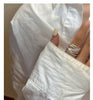 Wrap Ring for Women, Silver-Tone Wide Band with Layered Wire Design