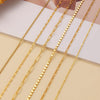 6-Piece Anklet Set for Women, Vintage-Inspired Alloy Chains in Gold or Silver Tone, Three Design Options - Product view 3