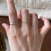Stacking Ring for Women, Gold-Tone Solitaire Accent or Silver-Tone Sculpted Band