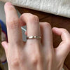Stacking Ring for Women, Gold-Tone Solitaire Accent or Silver-Tone Sculpted Band