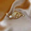 Leaf Alloy Brooch, Decorative Coat and Lapel Pin - Product view 4