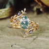 Leaf Accent Ring, Copper with Ornate Branch or Foliage Design, 8 Styles, Sizes 6-10