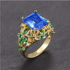 Leaf Accent Ring, Copper with Ornate Branch or Foliage Design, 8 Styles, Sizes 6-10
