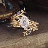Leaf Accent Ring, Copper with Ornate Branch or Foliage Design, 8 Styles, Sizes 6-10