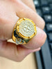 Statement Rings for Men, Assorted Gold-Tone and Silver-Tone Animal, Mythology and Geometric Designs
