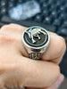 Statement Rings for Men, Assorted Gold-Tone and Silver-Tone Animal, Mythology and Geometric Designs