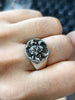 Statement Rings for Men, Assorted Gold-Tone and Silver-Tone Animal, Mythology and Geometric Designs