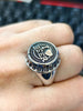Statement Rings for Men, Assorted Gold-Tone and Silver-Tone Animal, Mythology and Geometric Designs