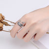 Feather and Leaf Ring, Zinc Alloy with Antique and Polished Finishes, 26 Style Options