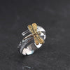 Feather and Leaf Ring, Zinc Alloy with Antique and Polished Finishes, 26 Style Options