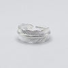 Feather and Leaf Ring, Zinc Alloy with Antique and Polished Finishes, 26 Style Options