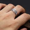 Feather and Leaf Ring, Zinc Alloy with Antique and Polished Finishes, 26 Style Options