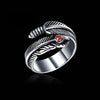 Feather and Leaf Ring, Zinc Alloy with Antique and Polished Finishes, 26 Style Options