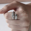 Feather and Leaf Ring, Zinc Alloy with Antique and Polished Finishes, 26 Style Options