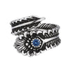 Feather and Leaf Ring, Zinc Alloy with Antique and Polished Finishes, 26 Style Options