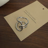 Statement Ring for Women, Assorted Silver-Tone, Gold-Tone and Black Bands with Sculpted and Clear Accent Designs
