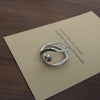 Statement Ring for Women, Assorted Silver-Tone, Gold-Tone and Black Bands with Sculpted and Clear Accent Designs