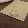 Statement Ring for Women, Assorted Silver-Tone, Gold-Tone and Black Bands with Sculpted and Clear Accent Designs