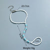 Adjustable Woven Anklets for Women, Colorful Resin Beads with Glow-Style Detail Options - Product view 4