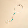 Adjustable Woven Anklets for Women, Colorful Resin Beads with Glow-Style Detail Options - NRXY-2791-4 / Glow-in-the-dark anklet
