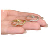 Snake Ring, Alloy with Clear Accents and Open Wavy Band, Gold or Silver-Tone