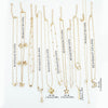 Layered Necklace Sets for Women, Gold-Tone Metal Chains with Mixed Charms, 10-Piece or 11-Piece Options - Product view 3