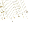 Layered Necklace Sets for Women, Gold-Tone Metal Chains with Mixed Charms, 10-Piece or 11-Piece Options - Product view 5
