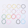 10-Piece Beaded Anklet Set for Women, Multicolor Resin Rice Beads with Beach-Inspired Designs - Product view 4