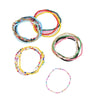 10-Piece Beaded Anklet Set for Women, Multicolor Resin Rice Beads with Beach-Inspired Designs - Product view 5