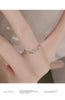 Ginkgo Leaf Ring, Silver-Plated Copper Alloy with Clear Accents, Adjustable Open Band