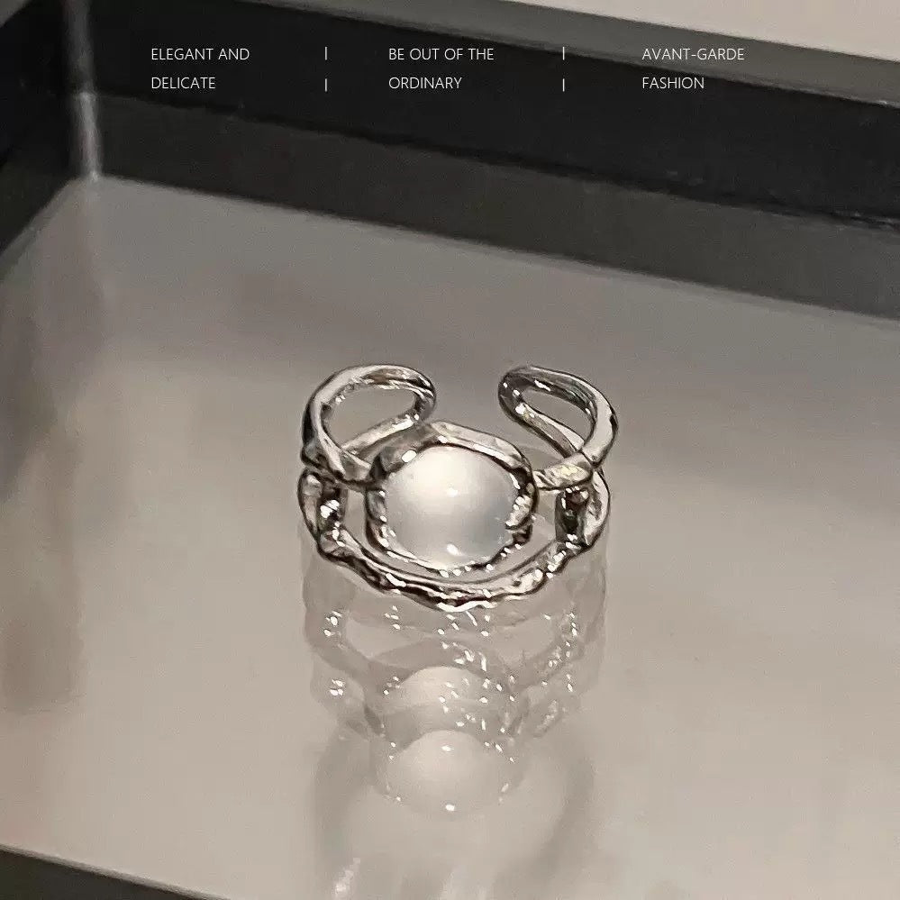 Ring for Women, Assorted Silver-Tone and Gold-Tone Floral, Star and Colored Accent Designs and Stacking Sets