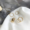 Stacking Rings for Women, Assorted Gold-Tone and Silver-Tone Bands, Individual Rings and Coordinated Sets