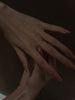 Gold-Tone Stacking Ring for Women, Slim Cross, Linked-Shape or Single-Accent Band