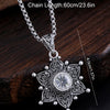 Eye Pendant, Zinc Alloy Geometric Design in Rose Gold, White, Red or Green Color Options - Product view 4