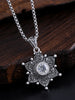 Eye Pendant, Zinc Alloy Geometric Design in Rose Gold, White, Red or Green Color Options - White