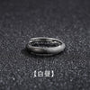 Open Ring for Men, Assorted Silver-Tone Textured, Braided, Chain-Link and Crossover Bands