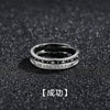 Open Ring for Men, Assorted Silver-Tone Textured, Braided, Chain-Link and Crossover Bands