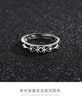 Open Ring for Men, Assorted Silver-Tone Textured, Braided, Chain-Link and Crossover Bands