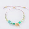 Adjustable Woven Bracelet for Women, Braided Rope with Bell and Heart Details, Three Design Options - XA0118-2