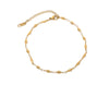 Geometric Anklets for Women, Alloy Chain Foot Jewelry in Six Design Options - Product view 5