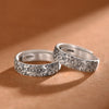Cloud-Pattern Ring for Men, Antique Silver-Tone Engraved Open Band
