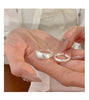 Brushed Band Ring, Silver-Tone Copper with Adjustable Opening, Wide or Narrow Design