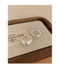 Brushed Band Ring, Silver-Tone Copper with Adjustable Opening, Wide or Narrow Design