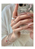 Brushed Band Ring, Silver-Tone Copper with Adjustable Opening, Wide or Narrow Design