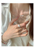 Brushed Band Ring, Silver-Tone Copper with Adjustable Opening, Wide or Narrow Design