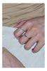 Delicate Accent Ring, Silver-Tone Copper, Plain Band, Bow, Cross, Flower or Heart