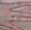 Delicate Accent Ring, Silver-Tone Copper, Plain Band, Bow, Cross, Flower or Heart