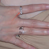 Delicate Accent Ring, Silver-Tone Copper, Plain Band, Bow, Cross, Flower or Heart
