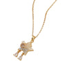 Stainless Steel Pendant Necklaces for Women, Ballet, Star, Apple, Teardrop and Cross Design Options - Product view 5