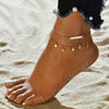 Layered Anklets for Women, Alloy Chains with Star and Sparkling Charm Details, Six Design Options - 3